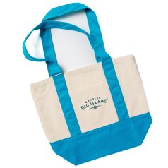 Big Island Candies Bright Teal Mini Canvas Tote Bag