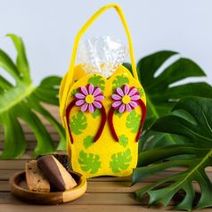 Slippers Felt Tote