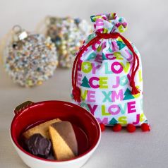 Love Peace Joy Fabric Bag