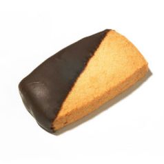 Macadamia Nut Shortbread – Dark Chocolate Dipped