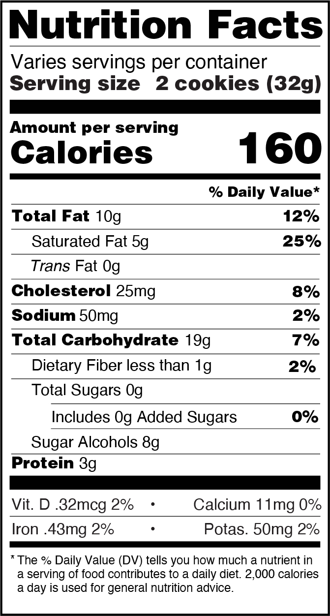 No Sugar Added Milk Chocolate Dipped Macadamia Nut Shortbread -