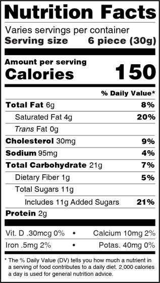 Bite Size Kona Coffee Cookies