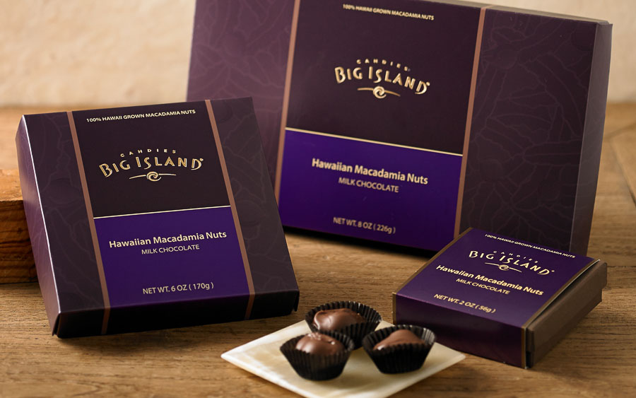Milk Chocolate Covered Hawaiian Macadamia Nuts