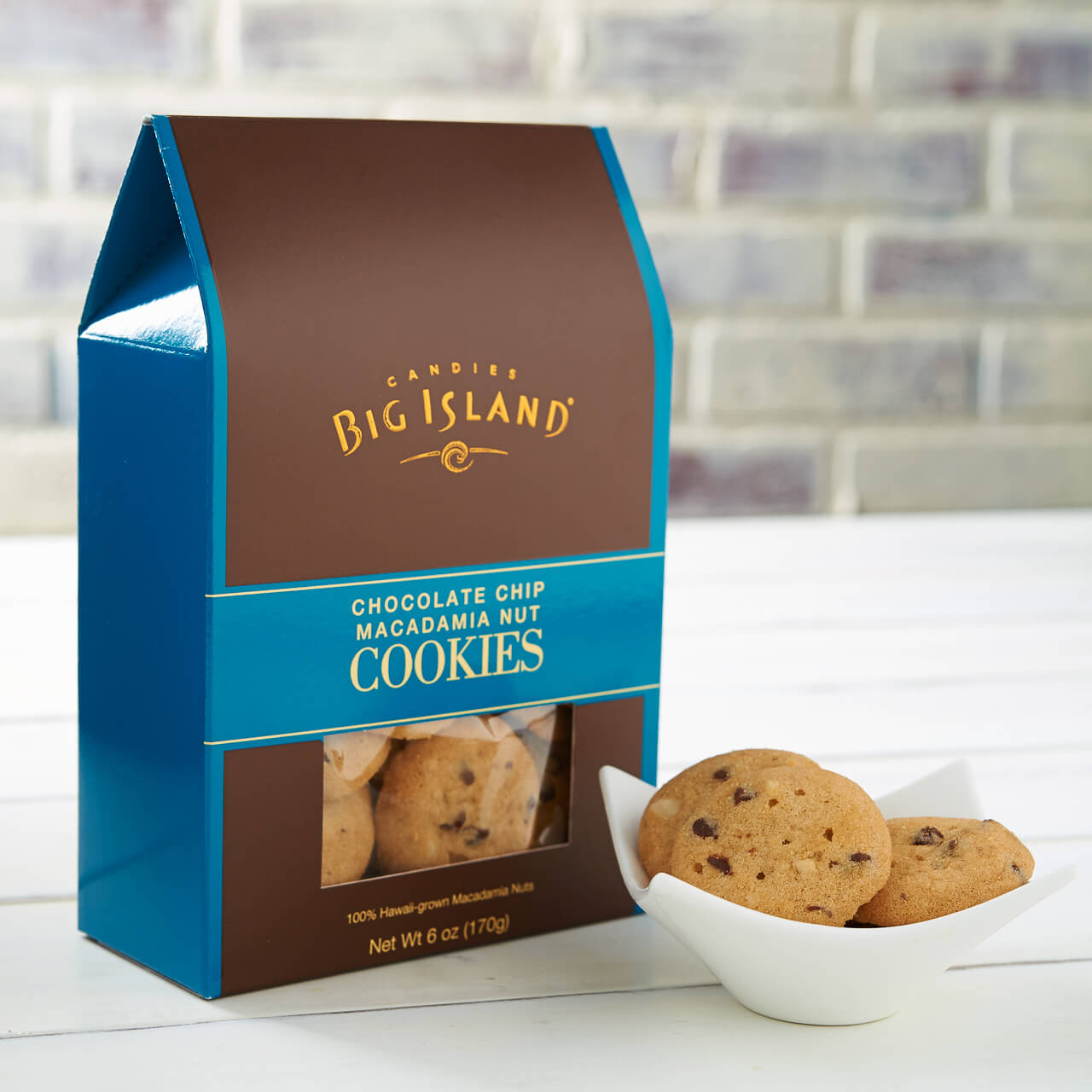 Bite Size Chocolate Chip Macadamia Nut Shortbread