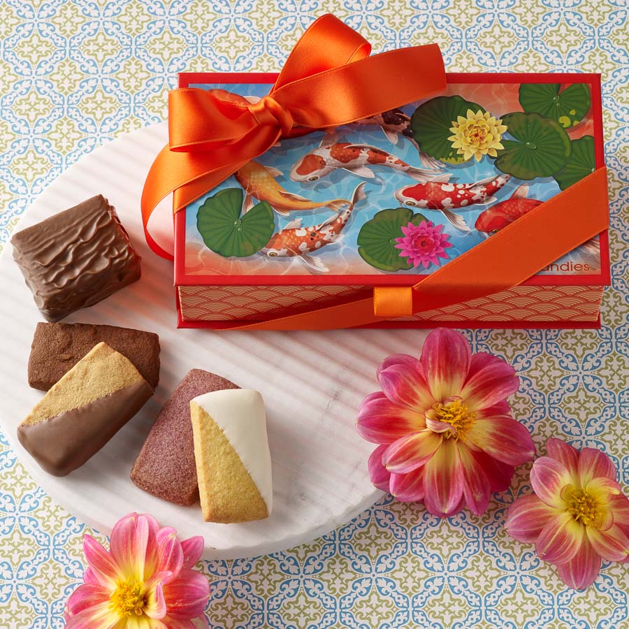 Commemorative Koi Long Box