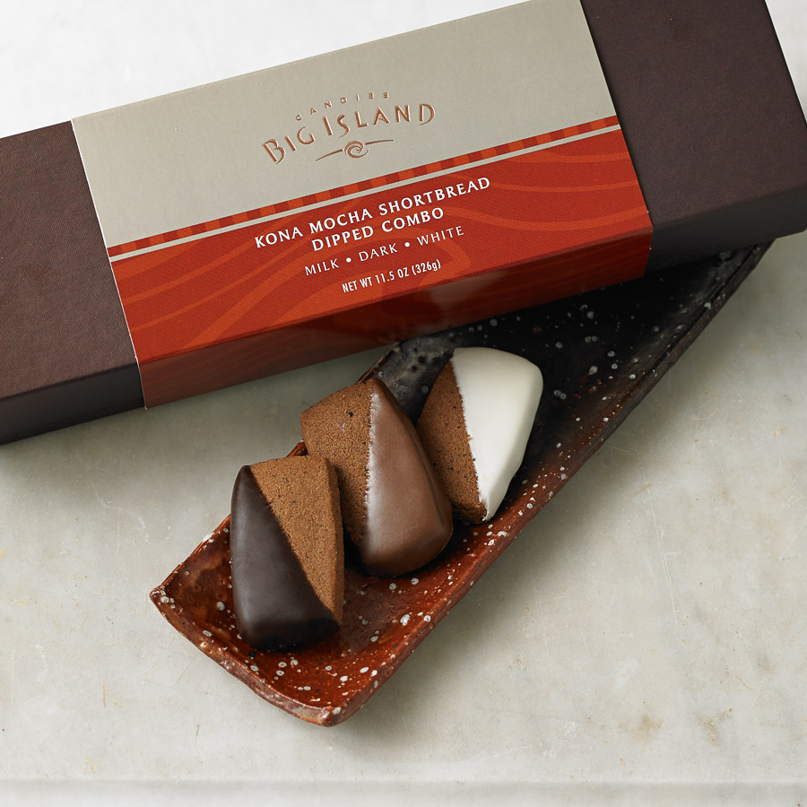 Kona Mocha Shortbread Dipped Combo