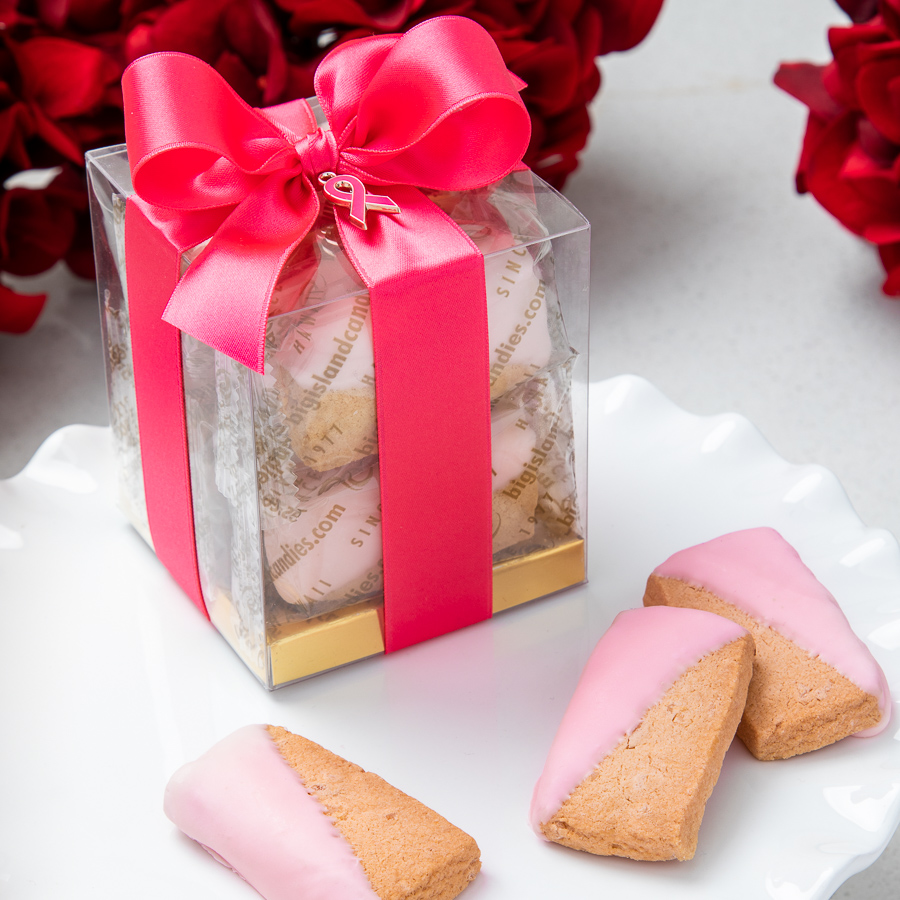 Pink Dipped Shortbread