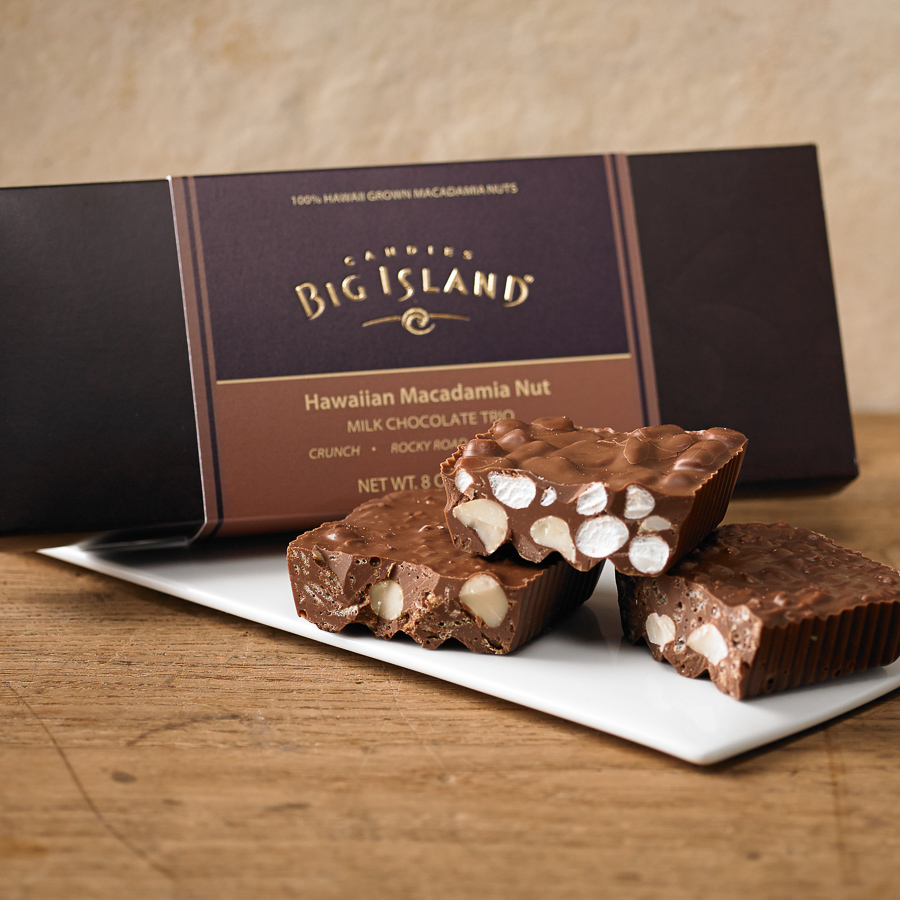 Chocolate Macadamia Nut Trio