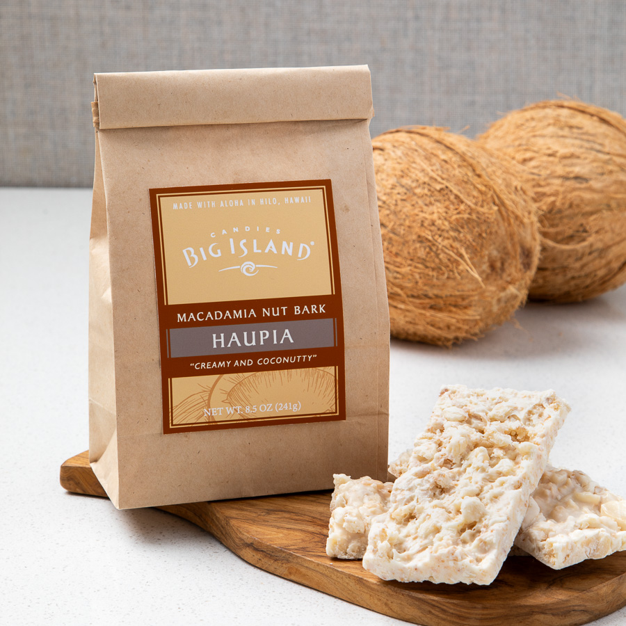 Haupia Macadamia Nut Bark