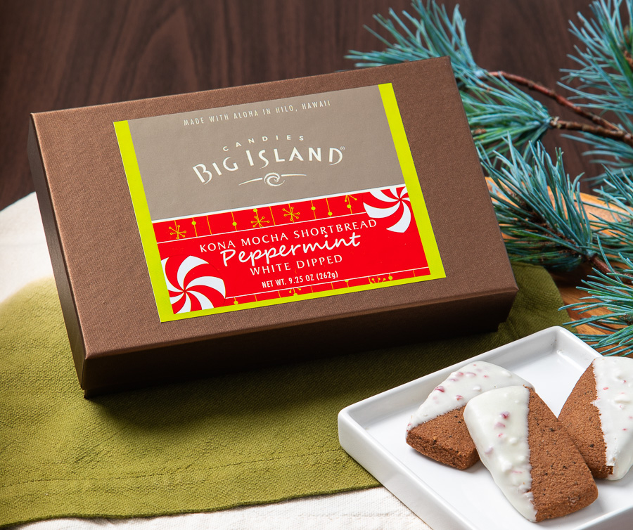 NEW Peppermint White Dipped Kona Mocha